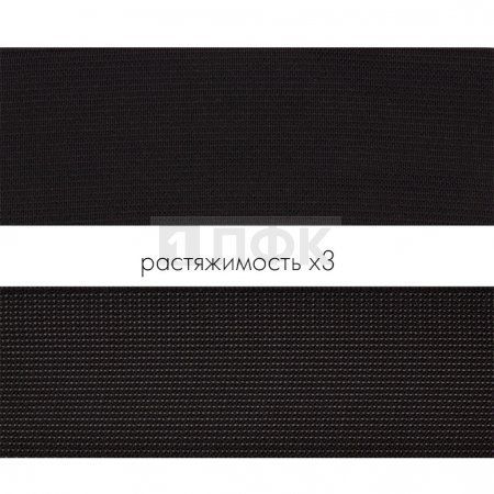 Резинка тканая 50мм 32,36 гр/м цв черный (уп 40м/240м) РБ Резинка тканая 50мм 32,36 гр/м цв черный (уп 40м/240м) РБ