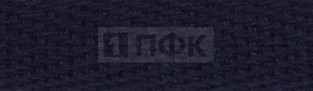 Лента ушковая 25мм цв синий тем (рул 50м/2000м)