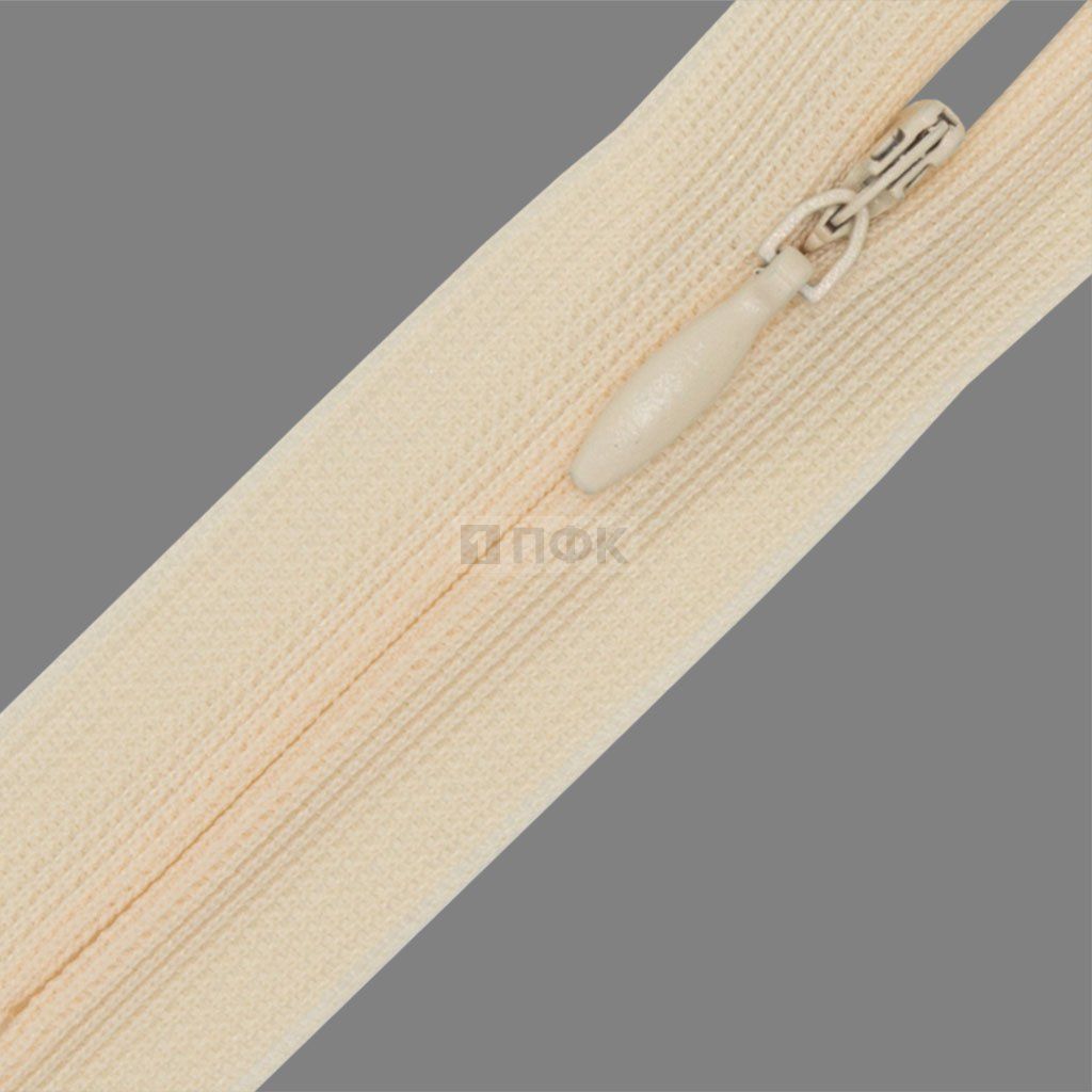 Молния потайная 50см н/р цв 106 (уп 100шт) — ПФКР Молния потайная 50см н/р цв 106 (уп 100шт)