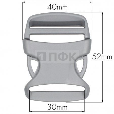 Фастекс Ф-30/6 (защелка-трезубец) ПА 30мм цв серебро (уп 1000шт) Фастекс Ф-30/6 (защелка-трезубец) ПА 30мм цв серебро (уп 1000шт)