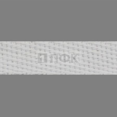 Лента киперная 20мм цв белый отбеленный (рул 50м/2000м)