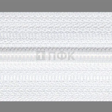 Молния спиральная (витая) тип 3 40см н/р цв 101 груша (уп 100шт)